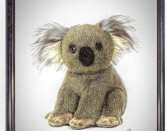 スウィートドリームコアラ保育園オーストラリアの装飾壁アート印刷可能