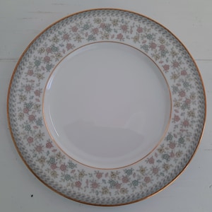 Set aus 6 Sharlene Pattern Salattellern von Noritake