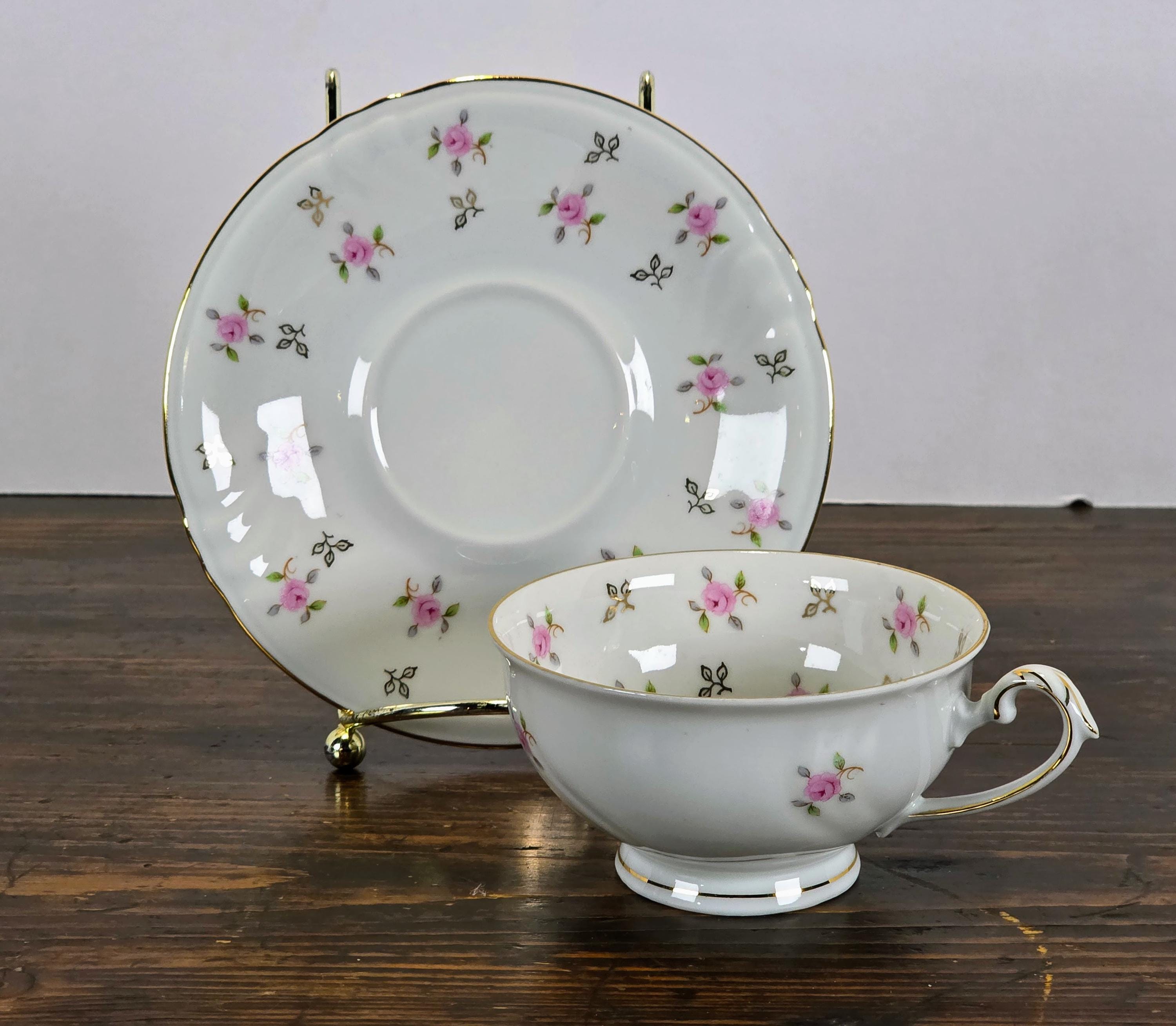Bavaria rose teacup - Etsy 日本