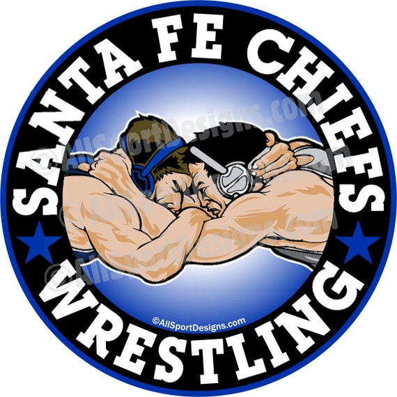 Wrestling Car Decals / Custom Wrestling Magnet / Wrestling