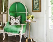 GRASS GREEN Silk Taffeta fabric