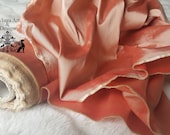 BLUSH TAFFETA SILK fabric, by the bolt, yardage, taffeta silk, upholstery, interior decor, wedding fabric, pink, rouge, rose, light salmon
