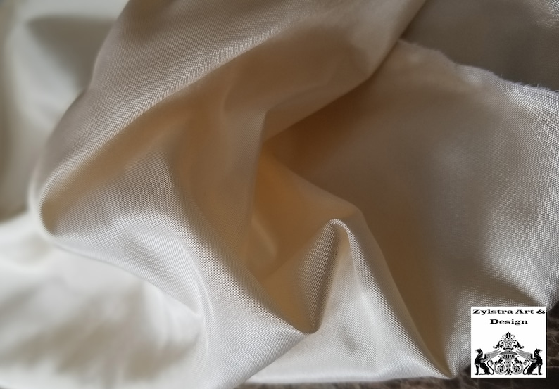 interior decor,upholstery pearl wedding fabric cream interior ALABASTER Silk Taffeta fashion textile home decor