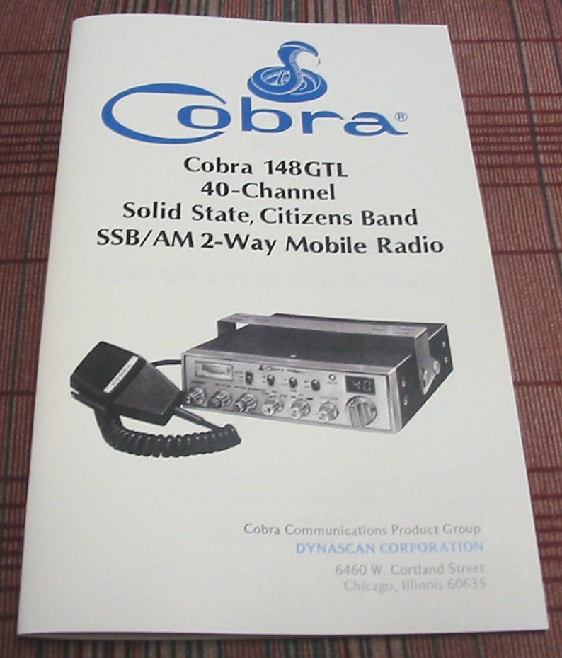 Cobra Cb Radio Manual