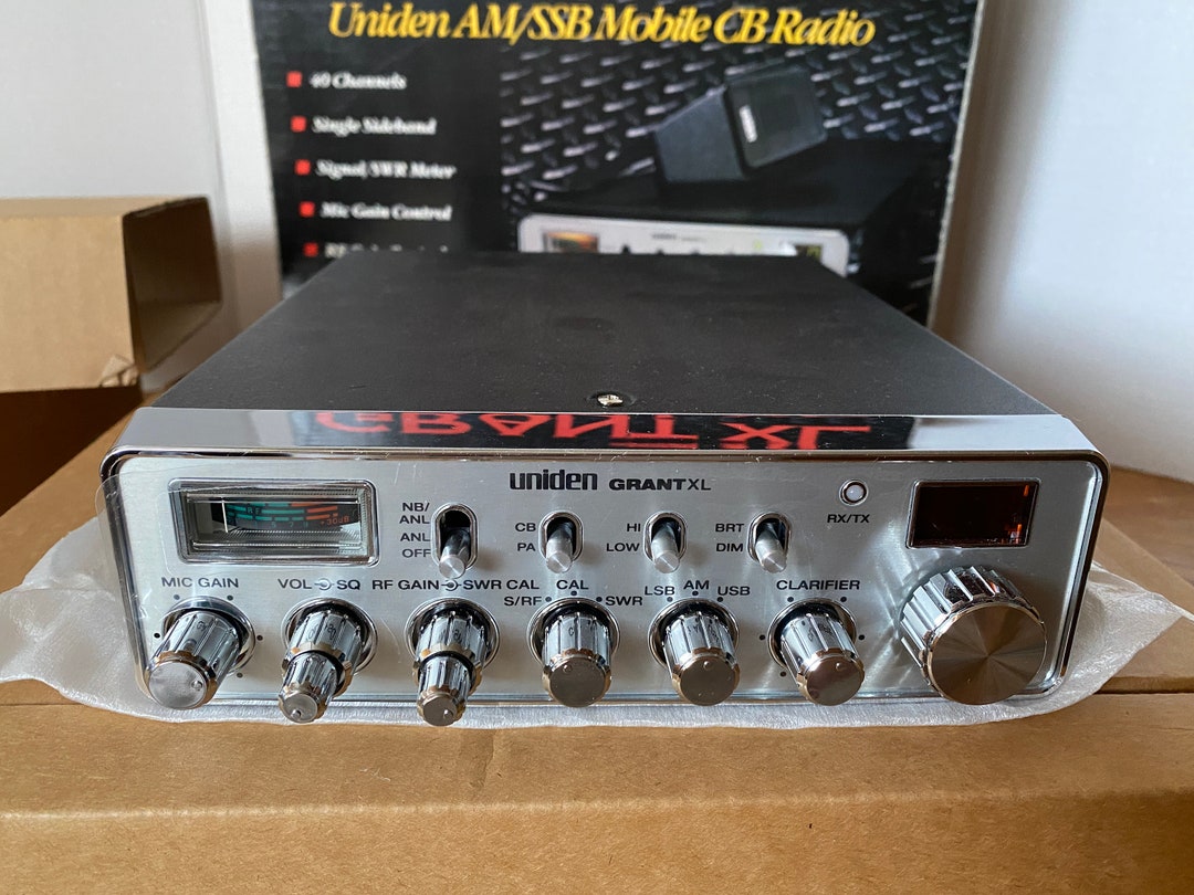 NOS Uniden Grant XL 40 Channel Am/ssb CB Radio Etsy