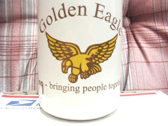Vintage Browning Golden Eagle Collectors Coffee Mug Nos