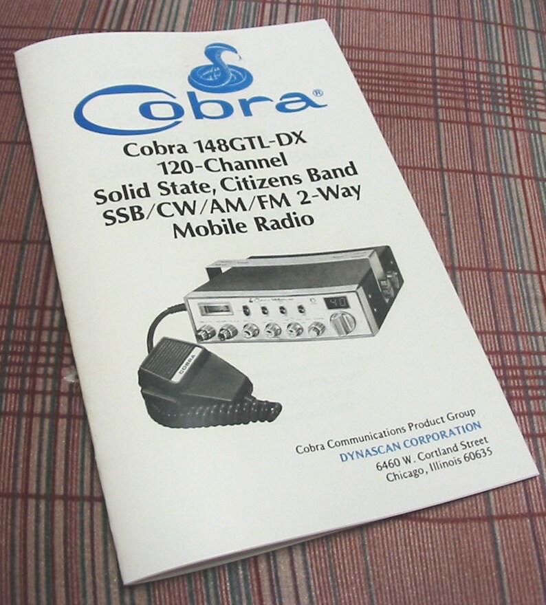 Cobra Cb Radio Manual