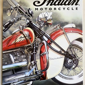 Vintage Indian Tin Signs - Etsy