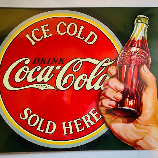 Coke Sold Here Sign - Etsy