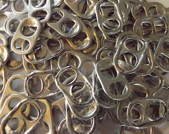 Recycled Aluminum Can Pull Tabs: Craft & Jewelry Supplies