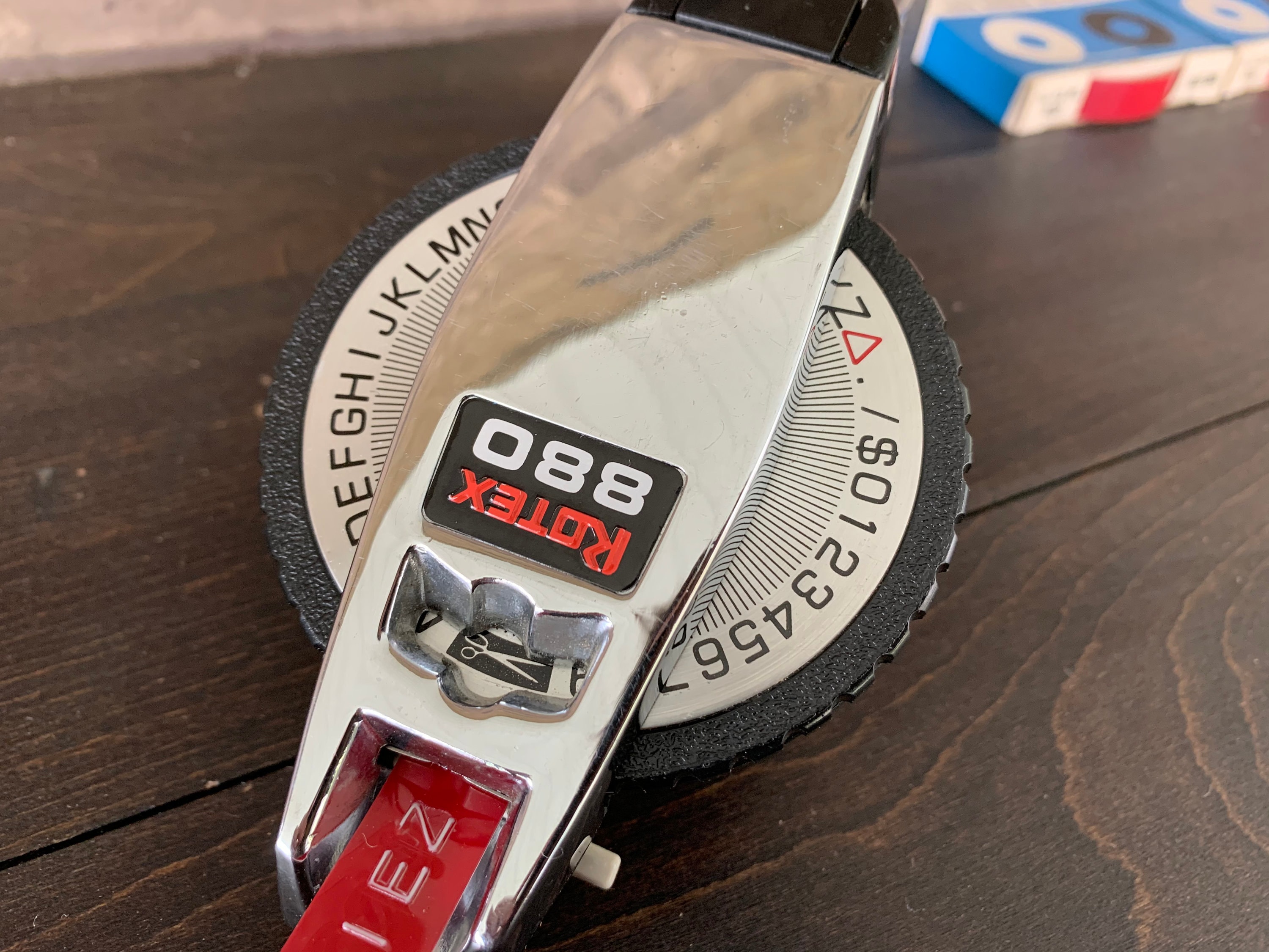 Vintage Embossing Label Maker, Rotex 880 Labeler With Label Tape