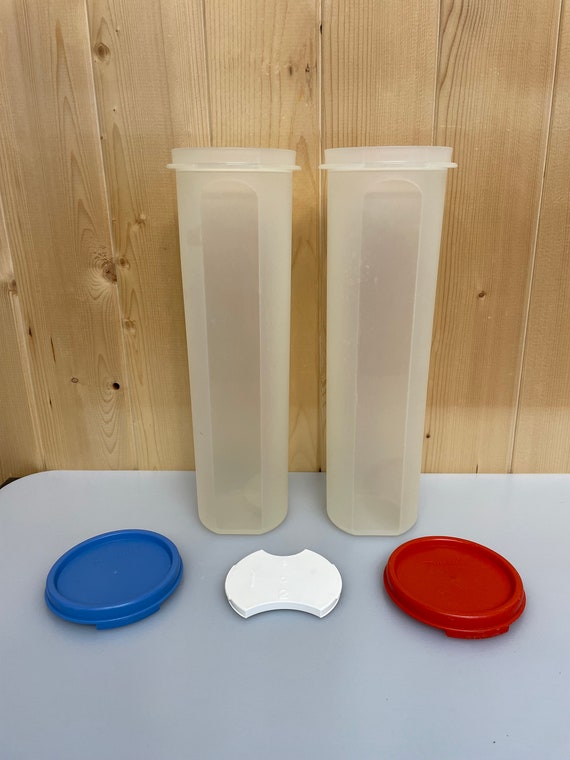 2 Boîtes Tupperware à Spaghettis Vintage – 1,1 L – Très Bon état