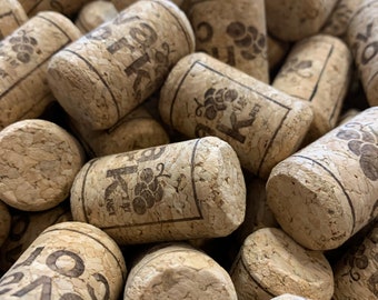 500 Wine Corks, Bottle Corks, Bulk Wine Corks, Corks for Wine Making or Crafting, Crafting Supply