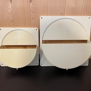 Vintage Tupperware Lid Organizers, Set of 2, Wall Mounted Organizers, Tupperware #1646-1 and 1645-2, Kitchen Storage, Pantry Storage