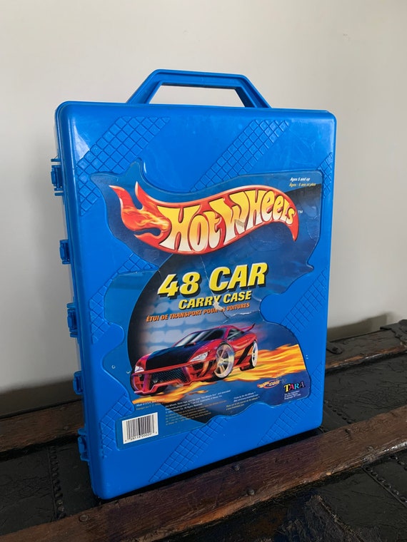 Vintage Hot Wheels Carry Case Fits up to 48 Cars Collectible Etsy