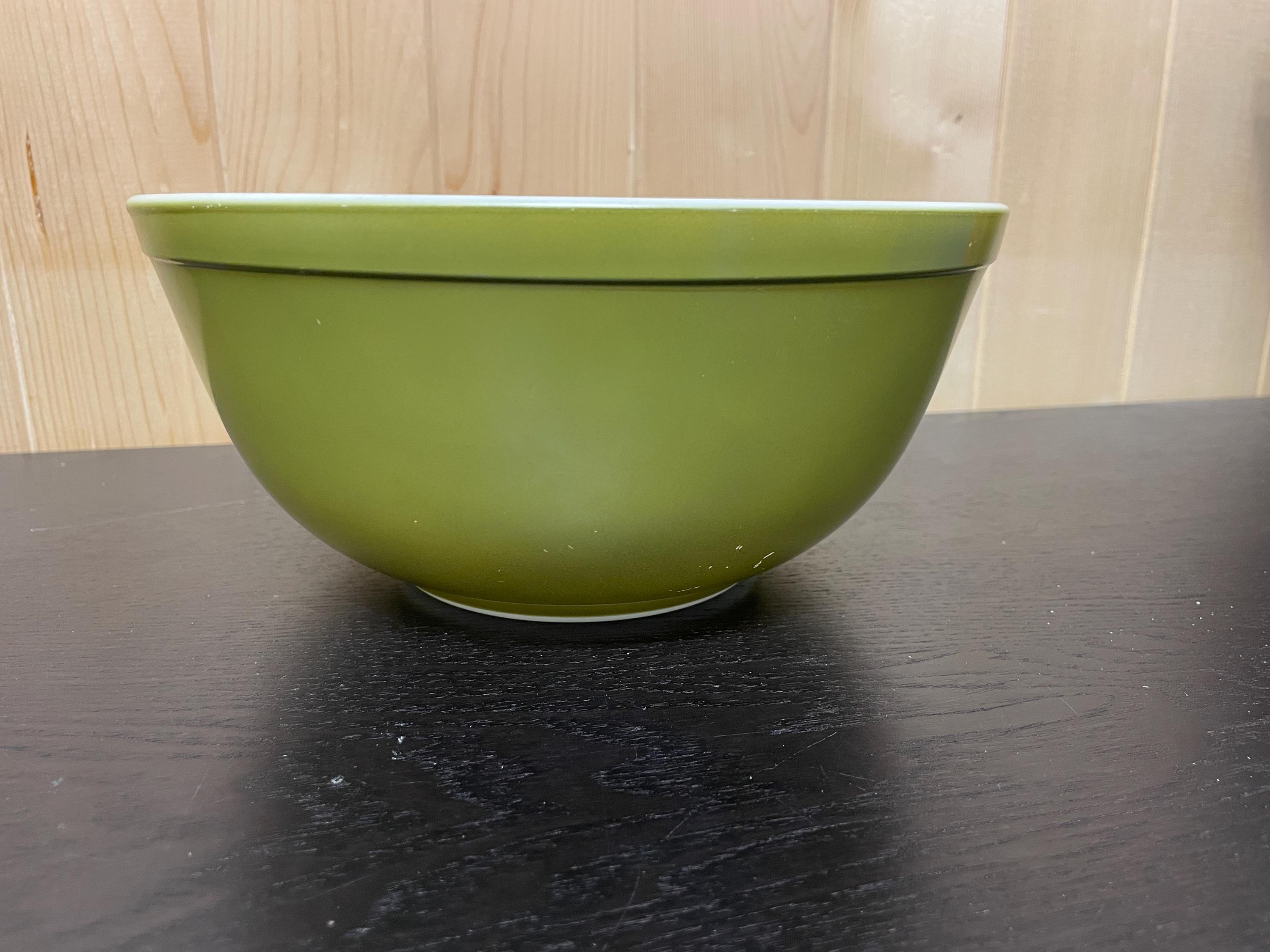 Vintage Pyrex Avocado Green Mixing Bowl, 3.5 Qt, #403, USA Made - Etsy