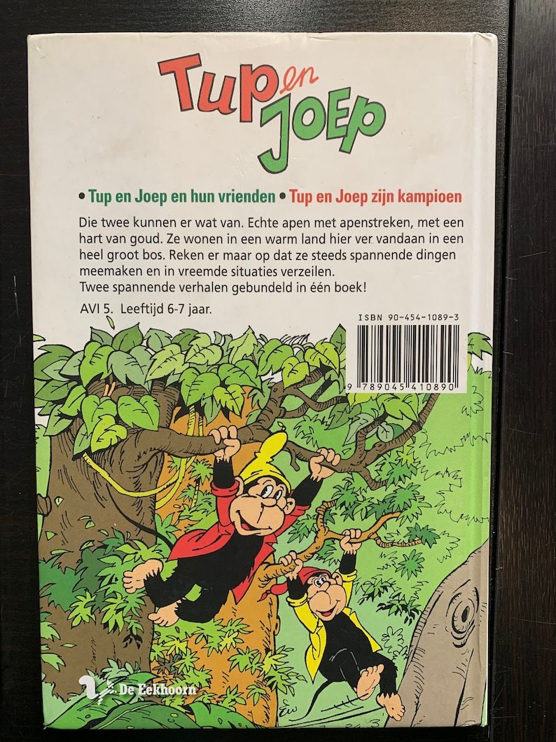 Vintage Dutch Children's Books Tup En