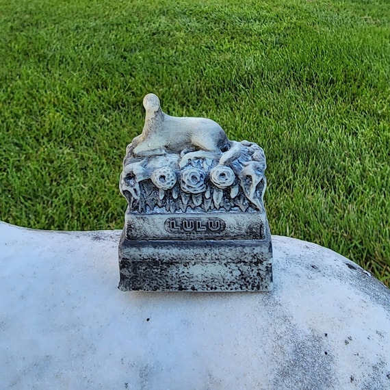 3D Printed Lamb Tombstone. A Duplicate of a Real Life Headstone