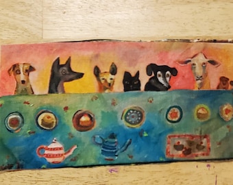 Patch. Dog. Clothing patch. Upcycled clothing. Dogs. Thewoodenwolf etsy shop