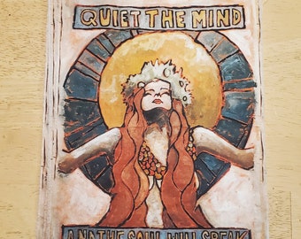 Patch. Clothing patch. Upcycled clothing. Hippie. Professional reproduction of my acrylic painting.  On sale! Thewoodenwolf etsy shop