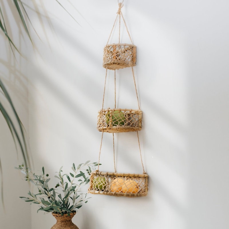 Wall Hanging Baskets - Etsy