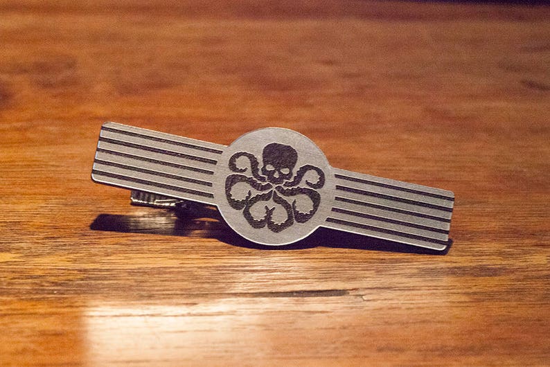 Avengers Captain America Ward Coulson May Nick Fury Hydra Bobbi Wolfgang von Strucker Viper Hive MCU Skye Fitz Hydra Tie Clip