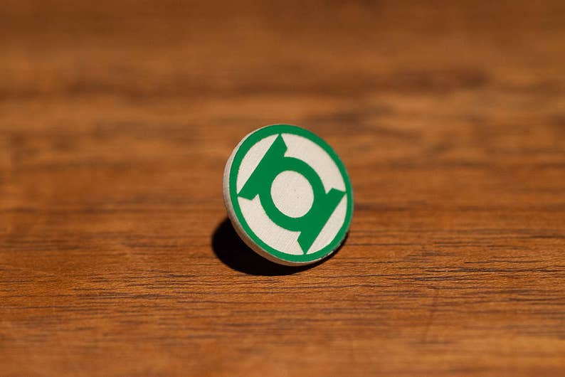 Replica Blue Lantern Corps Metal Ring Blackest Night Spectrum Green Hal Jordan