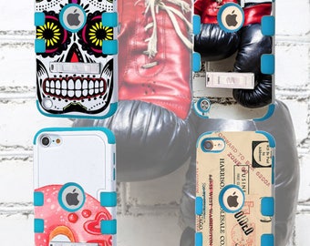 Sugar Skull Hard Cover Case for iPod Touch 5th Gen Multiple Sugar Skulls