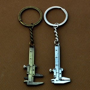 Messschieber Schlüsselanhänger Schieblehre Schlüssel Anhänger-Geschen-Nett 