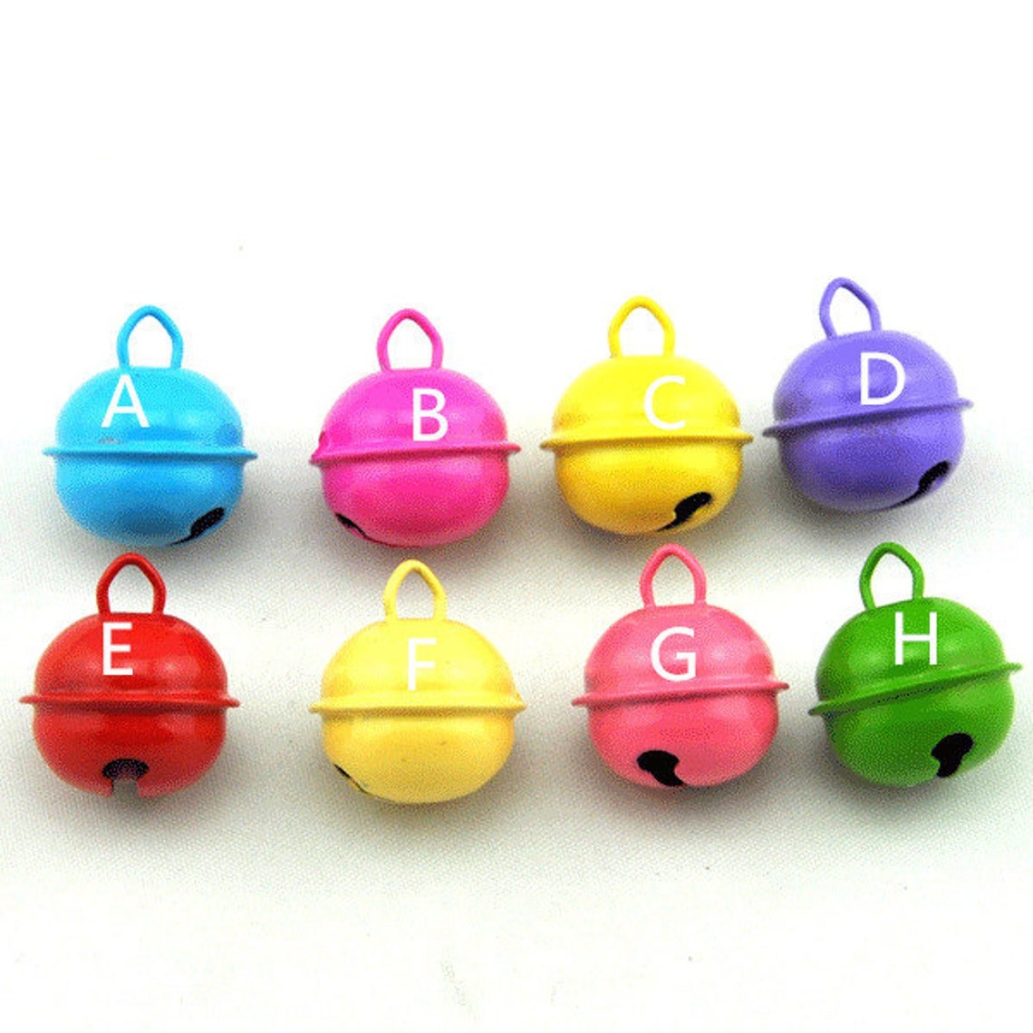Jingle Bell Keychain Sleigh Bell Keychain Christmas Bell Etsy