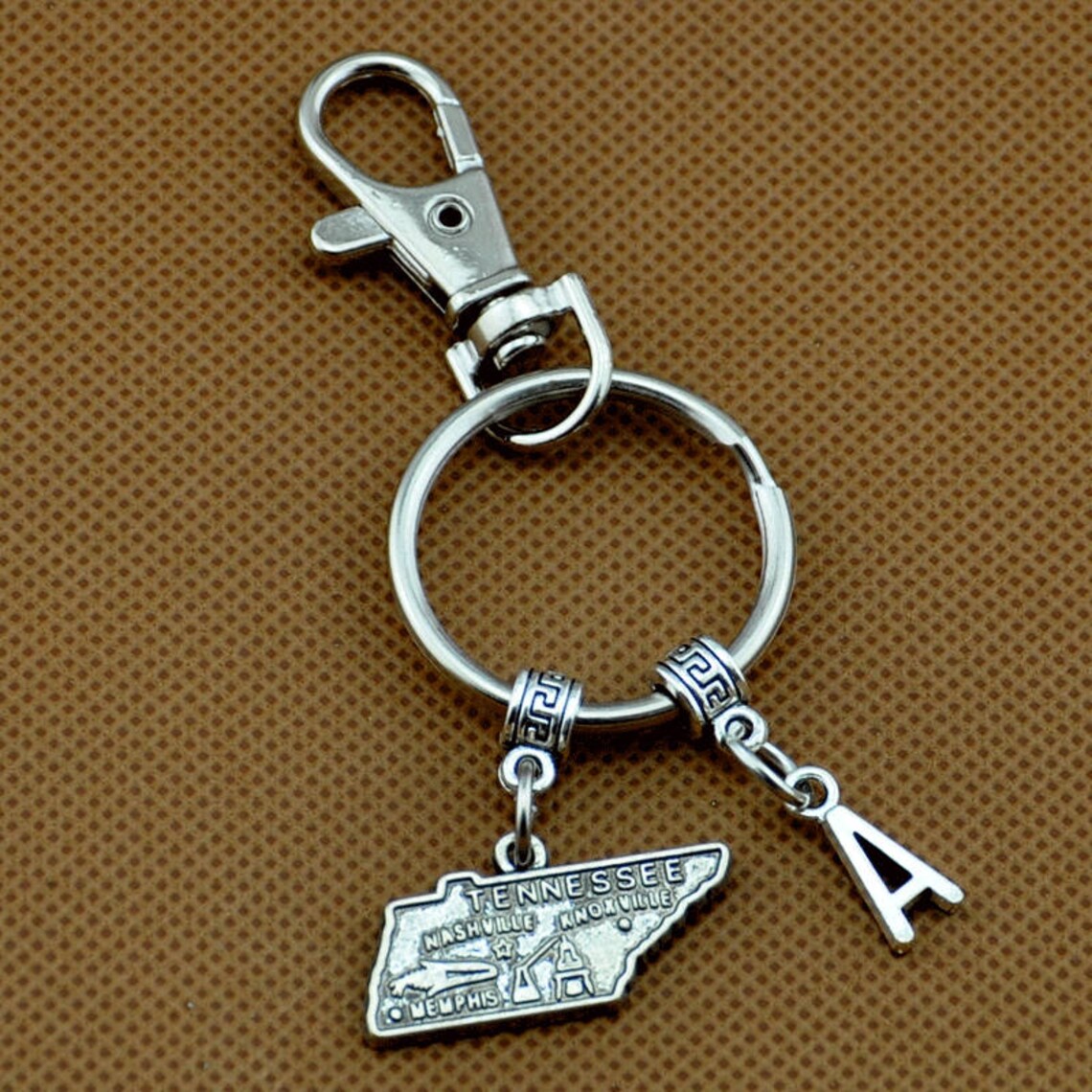 Personalized Missouri Keychain US State Map Zipper Etsy UK