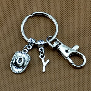 Cowboy Hat Keychain,Cowboy Hat Pendants, Personalized Keychain Desert Keychain Cowbow Keychain Southern Gift Boyfriend Gift Gift for Him