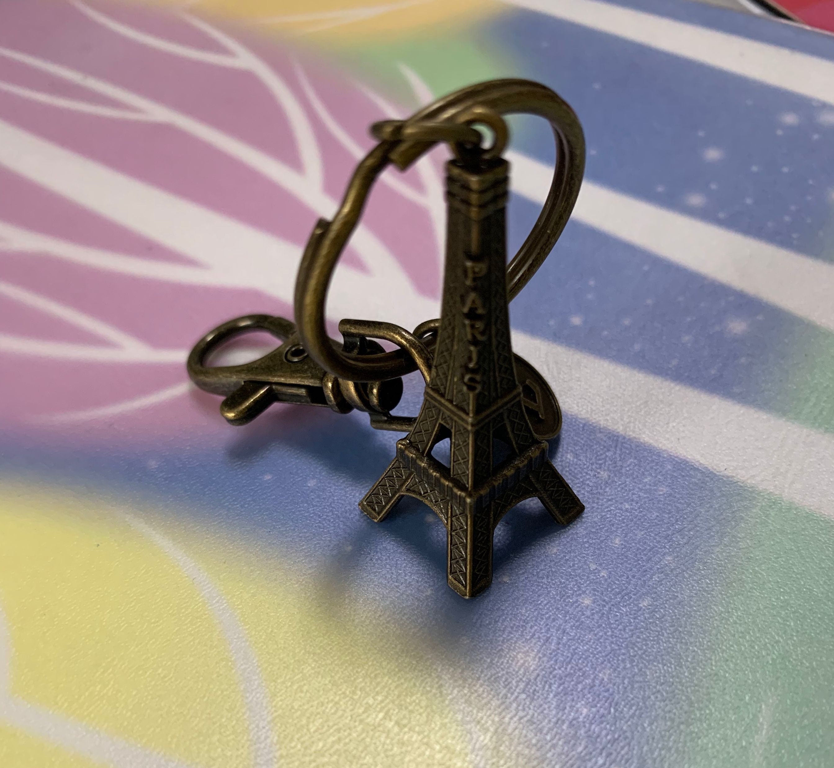 3D Eiffel Tower Keychain / PARIS Keychain / Party Favors / Etsy