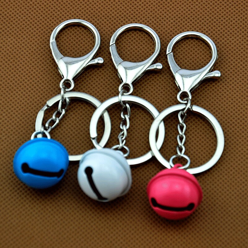 Jingle Bell Keychain Sleigh Bell Keychain Christmas Bell Etsy