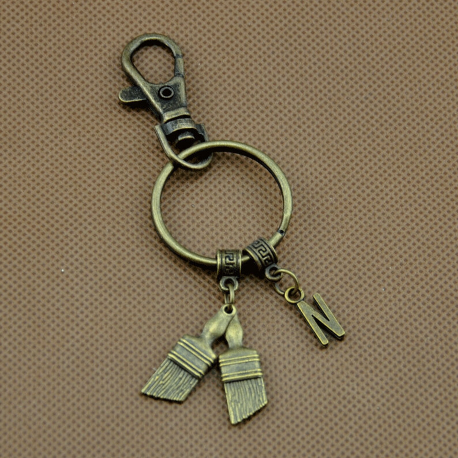 Paint Brush Keychain Paint Brush Charm Painters Charm Etsy UK