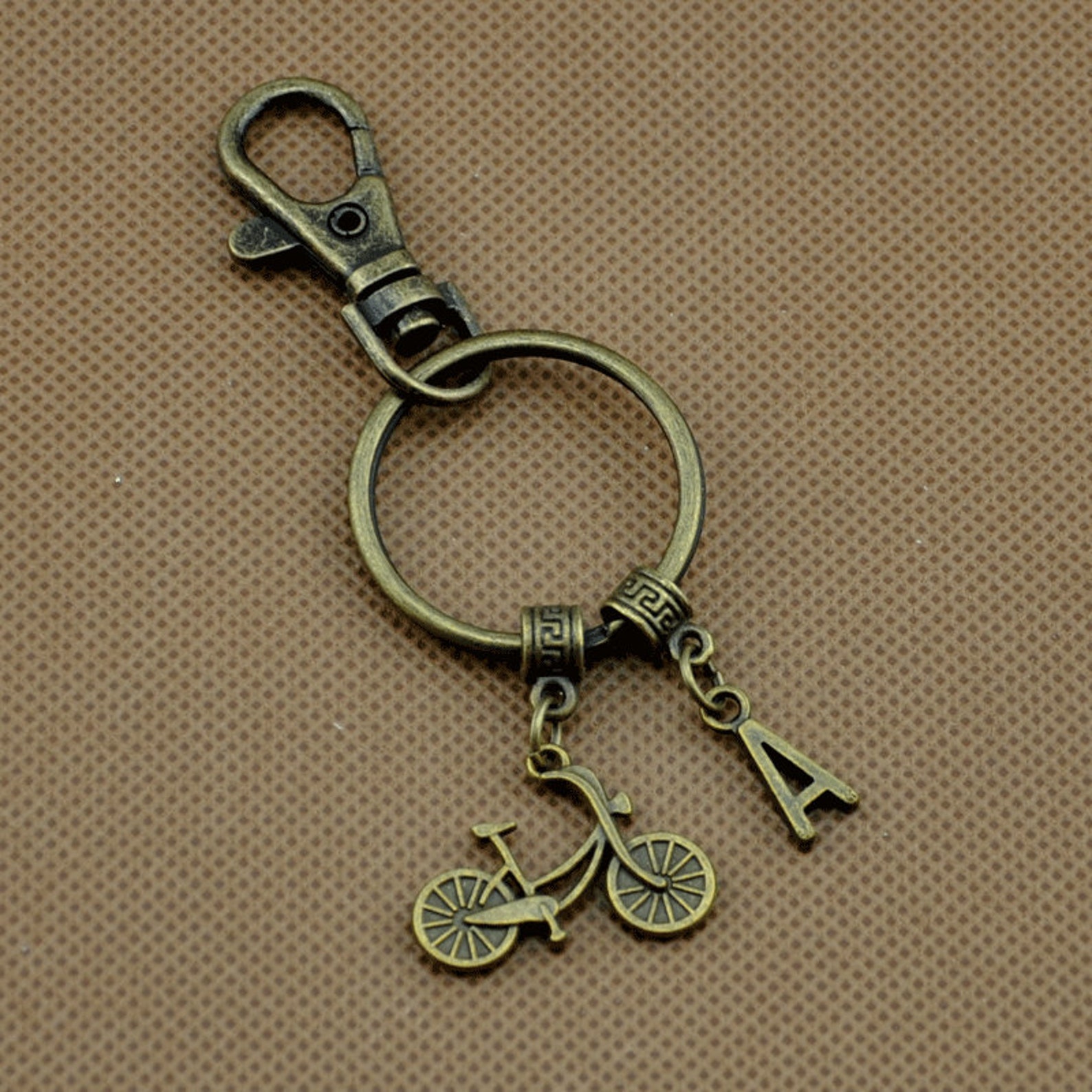 Bicycle Keyring Bike Keyring Bicycle Keychain Cyclist Etsy