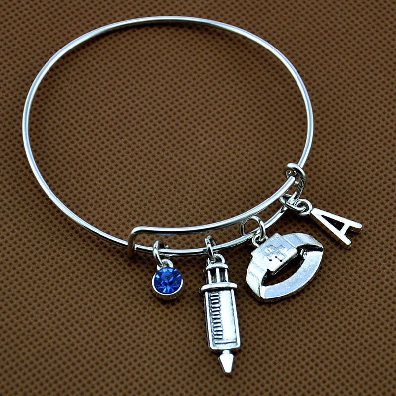 Doctor Graduation Bracelet Doctor Charm Bangle Physician Etsy UK