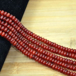 5*8mm Gemstone Rondelle Beads，Rondelle Beads,Spacer Beads，Cute Beads,Smooth Beads，Aventurine Spacer Beads, Jade Abacus beads,DIY Jewelry