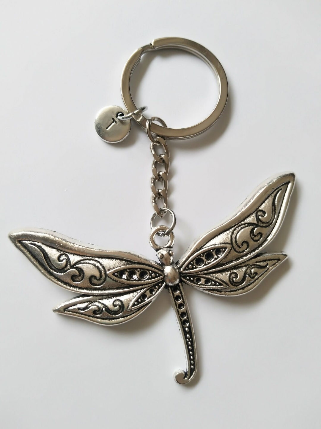 Dragonfly Key Chain Charms Keychain Clip She Believed She Could So She Did