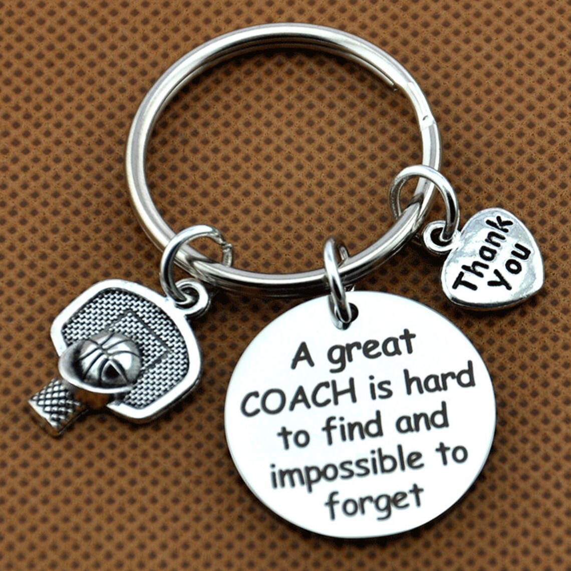 Sport Coach Keychain GiftBaseball Coach Keychain Softball Etsy France