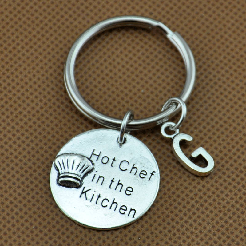 Chef Key Chain. Hot Chef in the Kitchen Key Chain. Cooking Key - Etsy