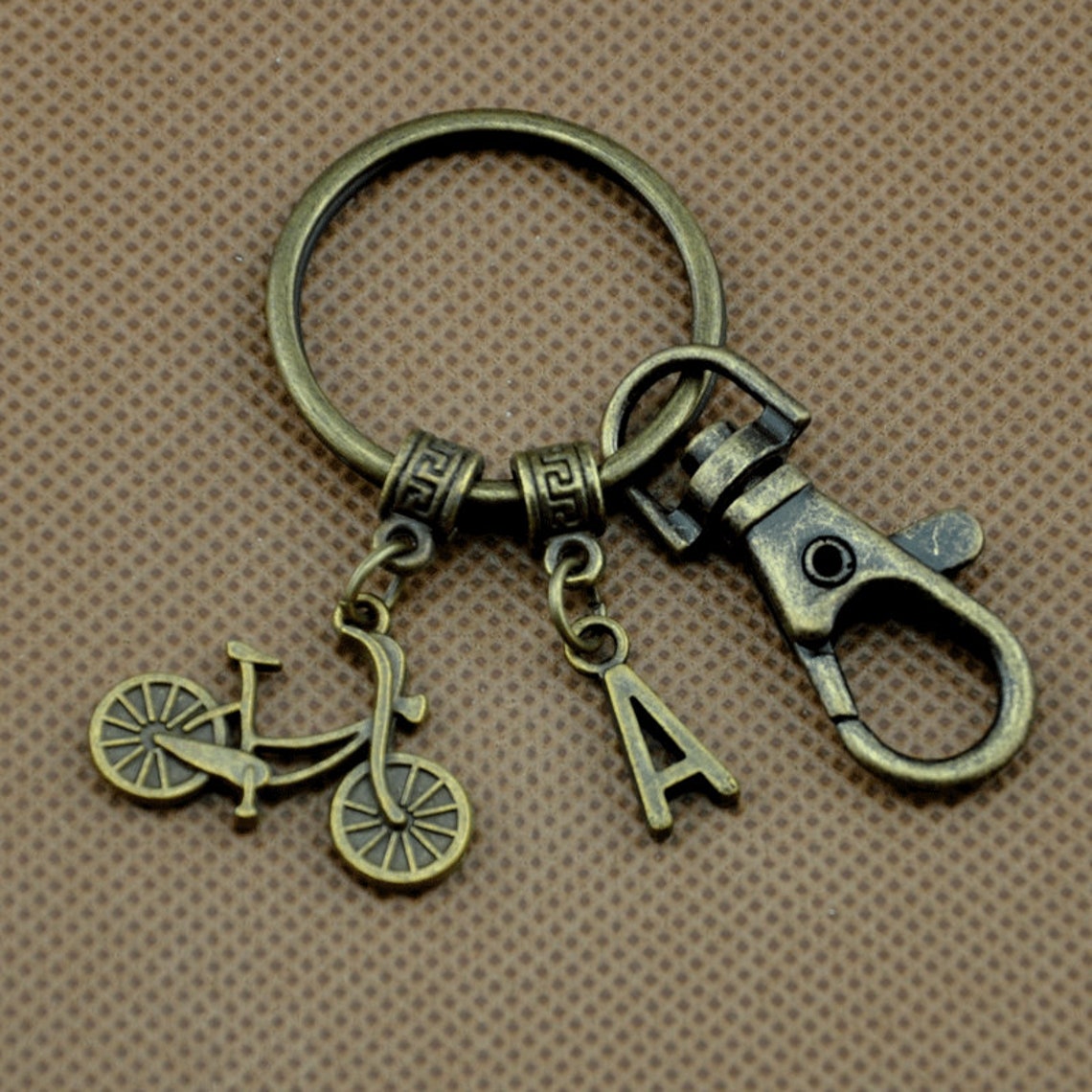 Bicycle Keyring Bike Keyring Bicycle Keychain Cyclist Etsy
