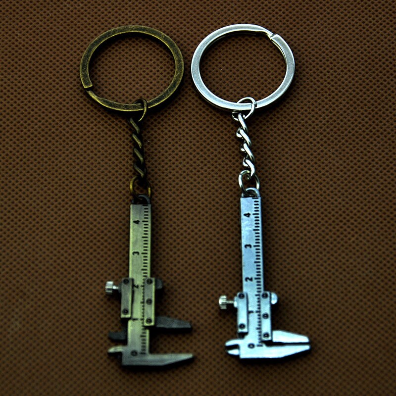 Vernier Caliper Keychain Caliper Keyring Ruler Keychain | Etsy