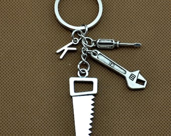 CHIPPY Carpenter Joiner Woodwork Keyring Keychain Key 