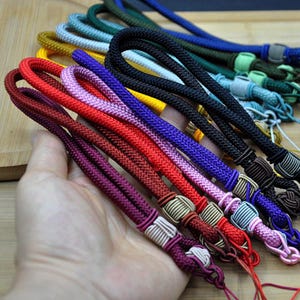 Handmade Braided Pendant Cord，Artistic Knot Rope Chain for Pendant,Rope for DIY Jewelry，Rope Straps for Trinkets,Jewelry for Pendants Charms