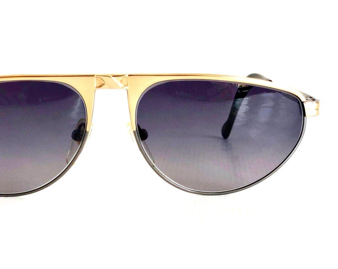 Vintage 1980er Machiavelli Pure Titanium 8-40 Sonnenbrille Made in Japan New Old Stock