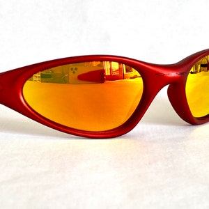 2000 Oakley Minute® FMJ Red Fire Iridium Iridium Vintage 
