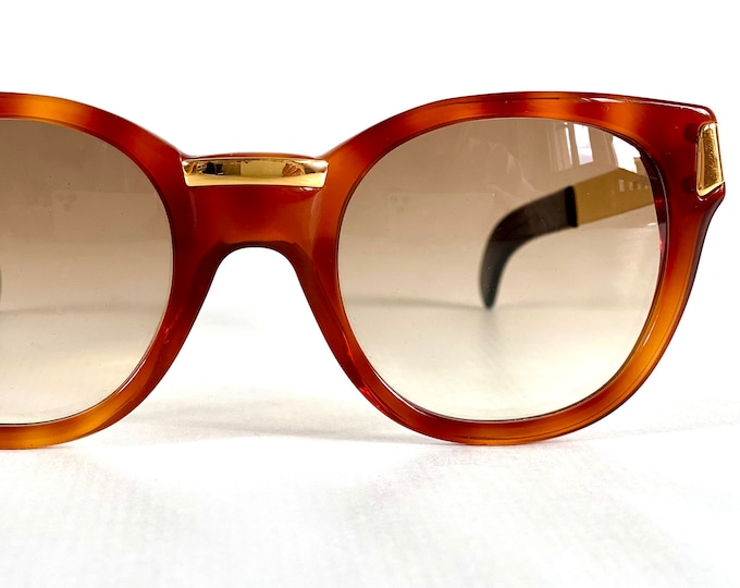 Vintage Gianfranco Ferre GFF 16 Sunglasses Including Case New Old Stock Made in Italy in the 1980s