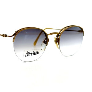 Vintage Jean Paul GAULTIER 55 1172 Sonnenbrille New Old Stock Hergestellt in Japan in den 1980er Jahren
