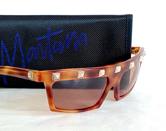 Vintage 1988 Claude Montana 554 053 Sunglasses – Handmade in France by Alain Mikli – New Old Stock – Including Montana Softcase